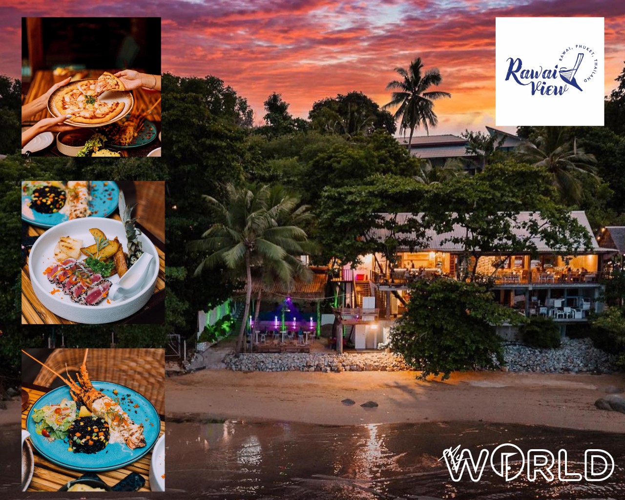 RAWAI VIEW (ราไวย์ วิว) ร้านอาหารติดหาดราไวย์ที่การันตี6รางวัล Restaurant Guru 2024