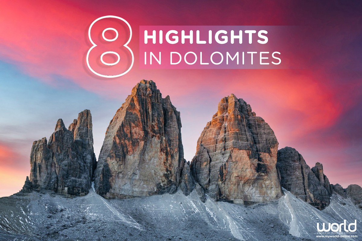 8 Highlights In Dolomites