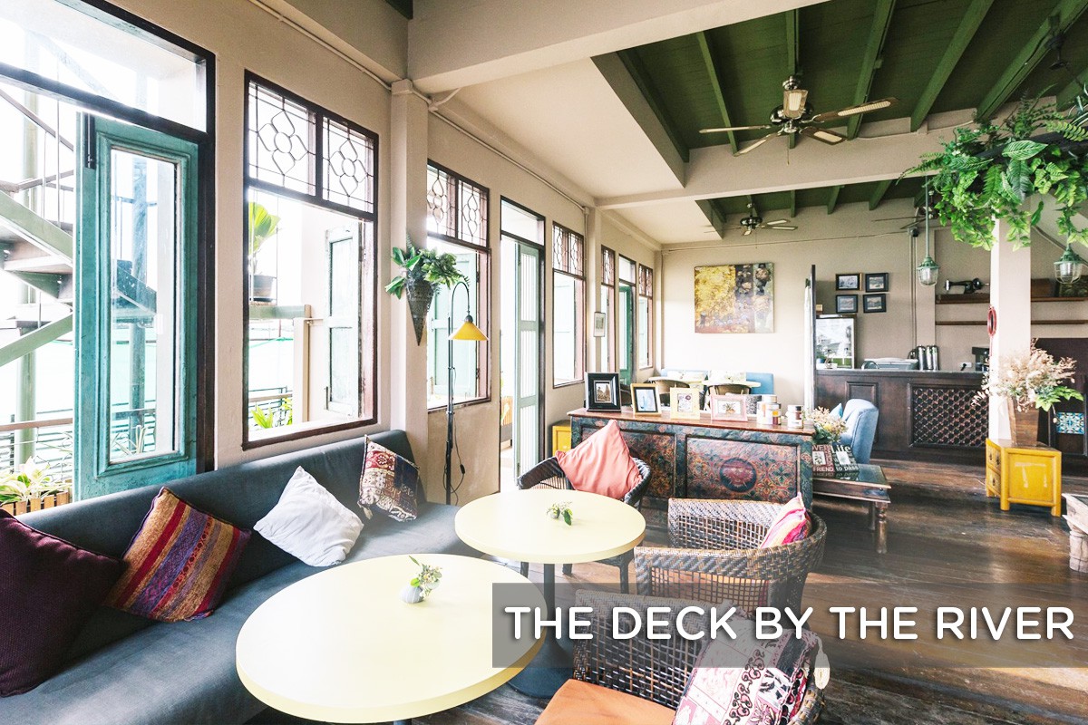 THE DECK BY THE RIVER